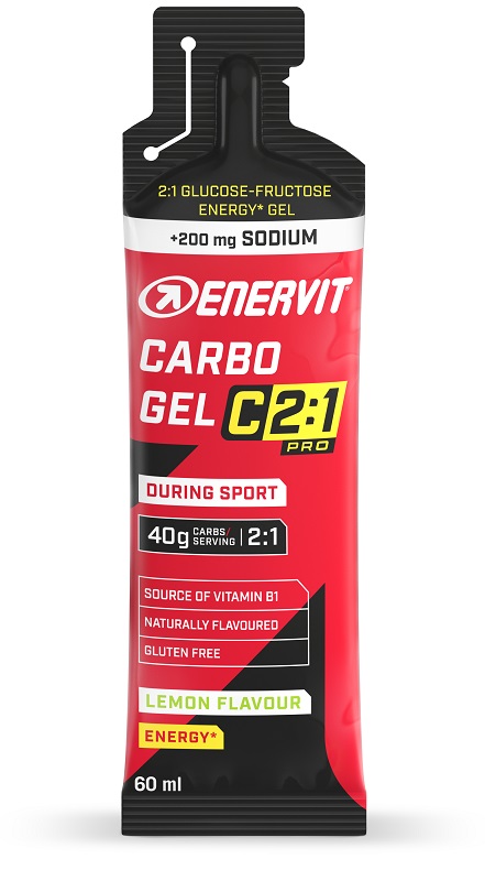ENERVIT C2 1 PRO CARBO GEL LEMON CON SODIO 60 ML - Farmaunclick.it