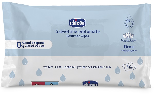 CHICCO SALVIETTE 72 PEZZI NO PLAQUE - Farmaunclick.it