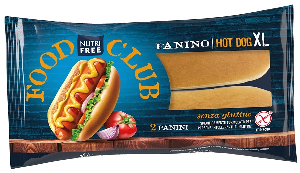 NUTRIFREE PANINO HOT DOG XL 2 PEZZI DA 65 G - Farmaunclick.it