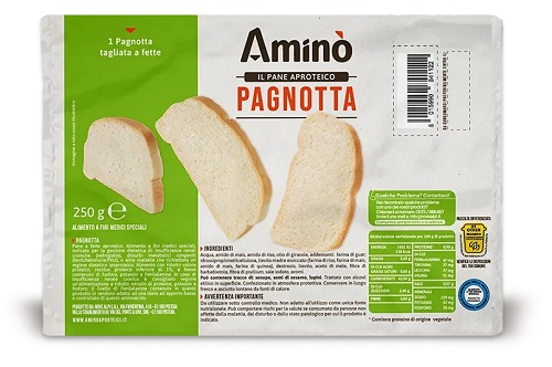 AMINO' PAGNOTTA 250 G - Farmaunclick.it