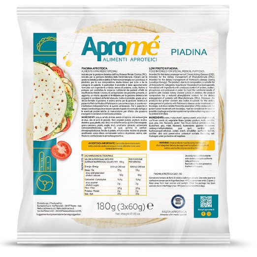 APROME' PIADINA 180 G - Farmaunclick.it