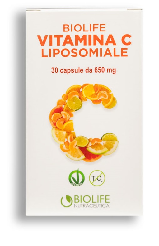 BIOLIFE VITAMINA C LIPOSOMIALE 30 CAPSULE - Farmaunclick.it