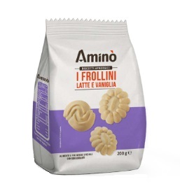 AMINO' I FROLLINI LATTE E VANIGLIA 200 G - Farmaunclick.it