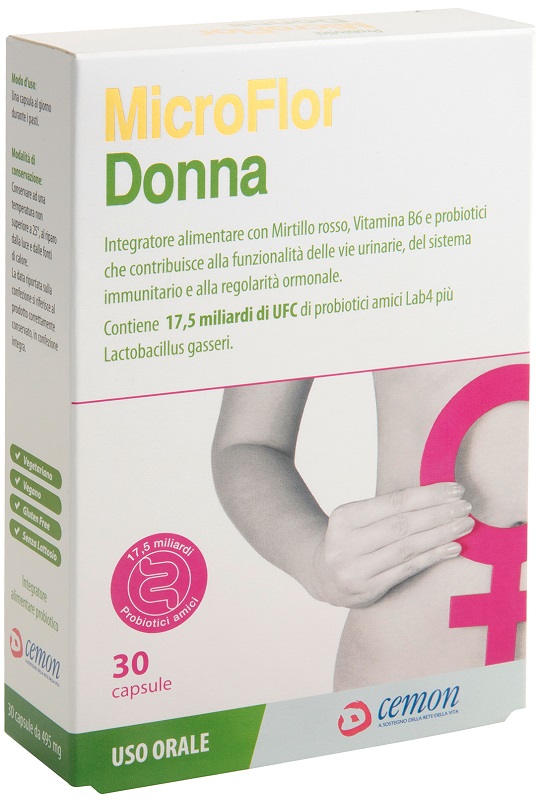 MICROFLOR DONNA 30 CAPSULE - Farmaunclick.it