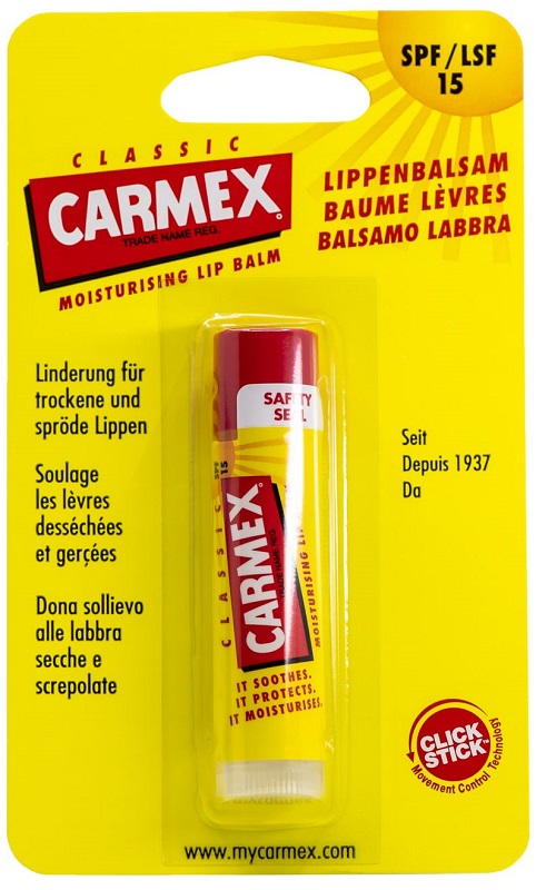 CARMEX BALSAMO LABBRA CLASSICO SPF15 4,25 G - Farmaunclick.it