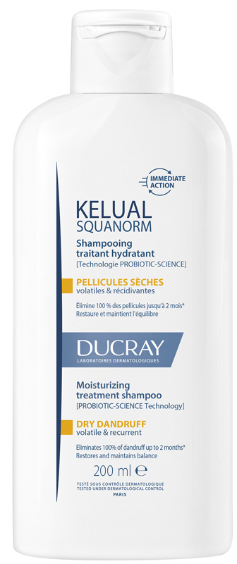 KELUAL SQUANORM SHAMPOO ANTI FORFORA SECCA 200 ML - Farmaunclick.it
