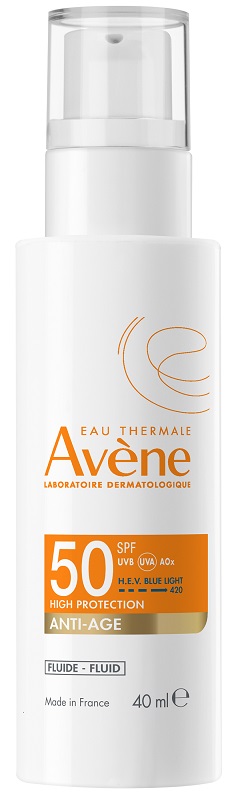 EAU THERMALE AVENE SOLARE FLUIDO ANTI-ETA' SPF 50 40 ML - Farmaunclick.it