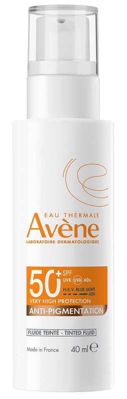 EAU THERMALE AVENE SOLARE FLUIDO COL ANTIMACCHIE SPF 50+ 40 ML - Farmaunclick.it