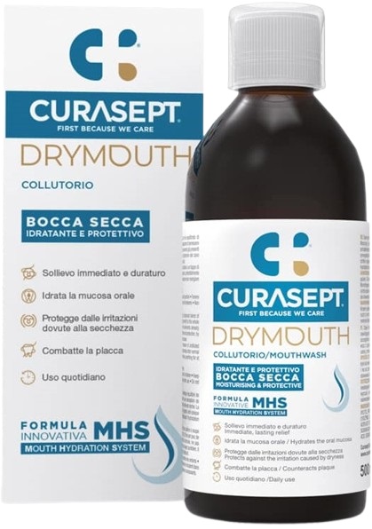 CURASEPT DRYMOUTH COLLUTORIO 500 ML - Farmaunclick.it
