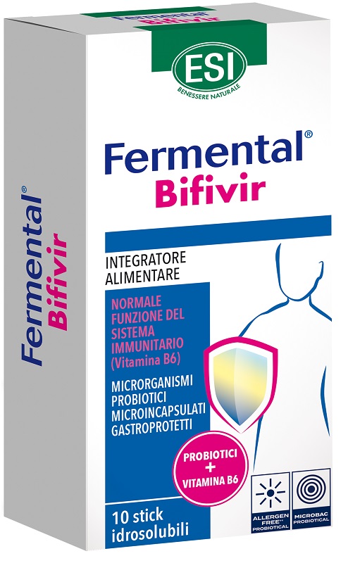 ESI FERMENTAL BIFIVIR 10 STICK IDROSOLUBILI - Farmaunclick.it