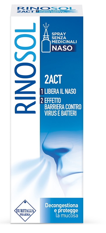 SPRAY NASALE RINOSOL 2ACT 15 ML - Farmaunclick.it