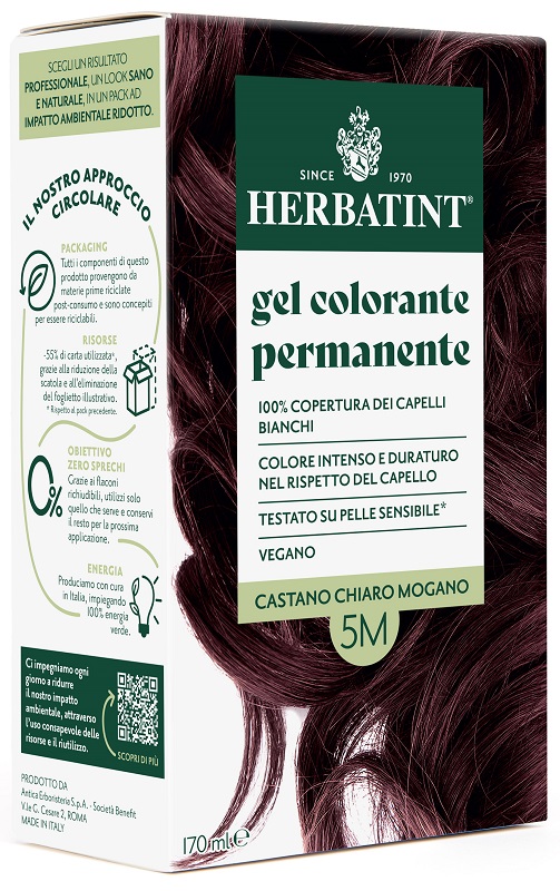 HERBATINT 5M CASTANO CHIARO MOGANO 170 ML - Farmaunclick.it