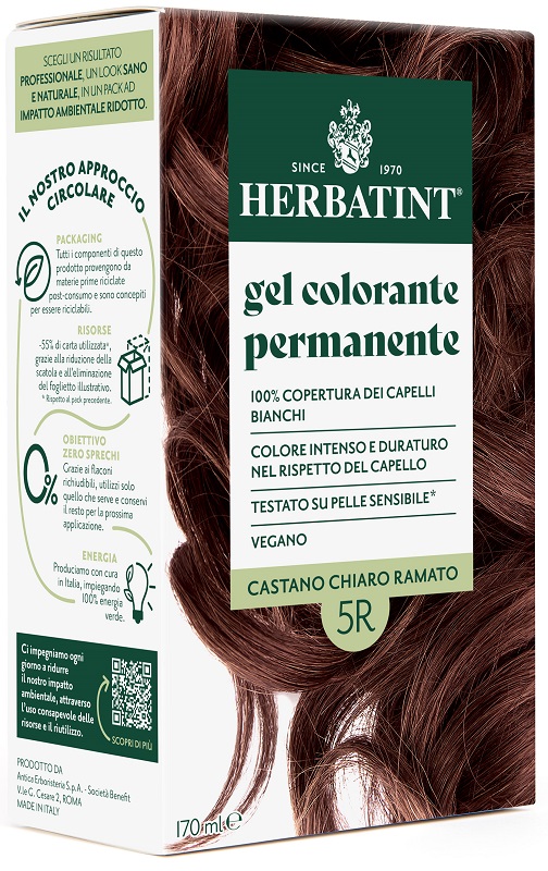 HERBATINT 5R CASTANO CHIARO RAMATO 170 ML - Farmaunclick.it