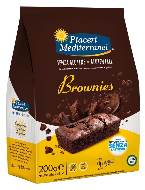 PIACERI MEDITERRANEI BROWNIES 200 G - Farmaunclick.it