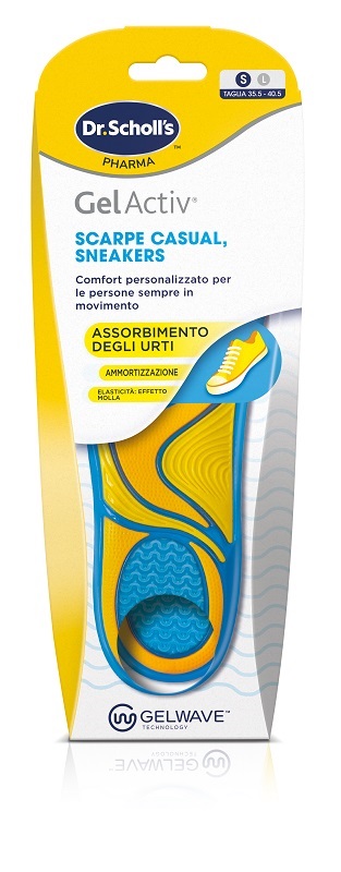 SCHOLL GELACTIV SCARPE CASUAL SNICKERS MISURA SMALL NUOVA SERIE 2025 1 PAIO - Farmaunclick.it