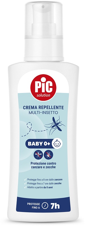 PIC SOLUTION CREMA REPELLENTE MULTI-INSETTO BABY 0+ 100 ML - Farmaunclick.it