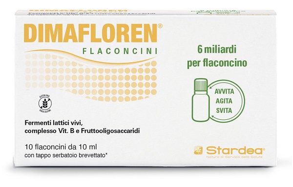 DIMAFLOREN 6 MILIARDI 10 FLACONCINI DA 10 ML SENZA GLUTINE - Farmaunclick.it