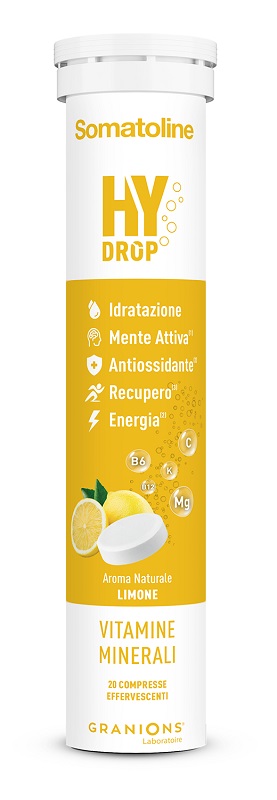 SOMATOLINE HYDROP LIMONE 20 COMPRESSE EFFERVESCENTI - Farmaunclick.it