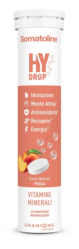 SOMATOLINE HYDROP PESCA 20 COMPRESSE EFFERVESCENTI - Farmaunclick.it