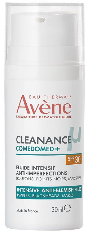 EAU THERMALE AVENE CLEANANCE COMEDOMED+ SPF30 FLUIDO INTENSIVO QUOTIDIANO ANTI-IMPERFEZIONI 30 ML - Farmaunclick.it